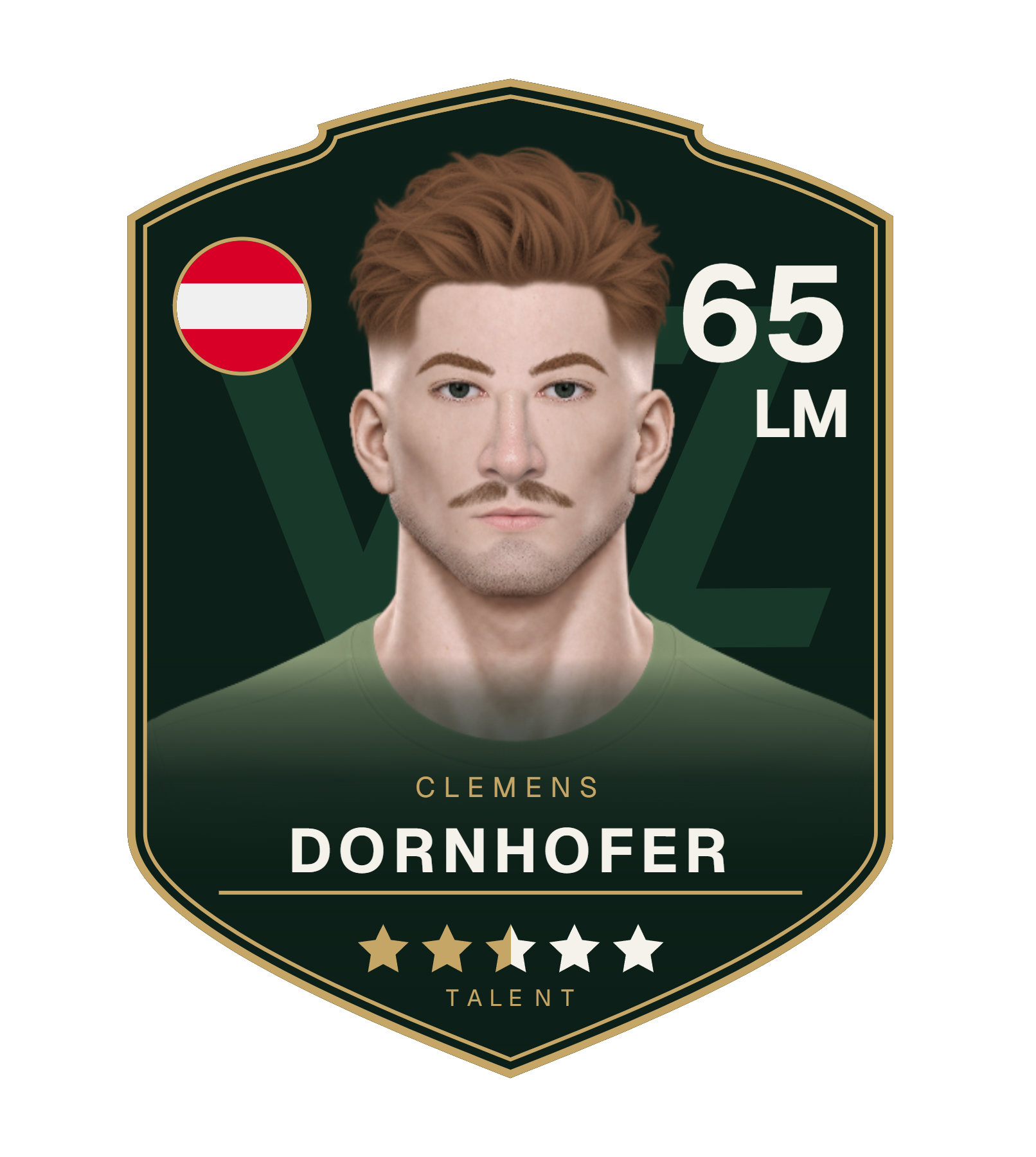 Kompakte Player Card von Clemens Dornhofer