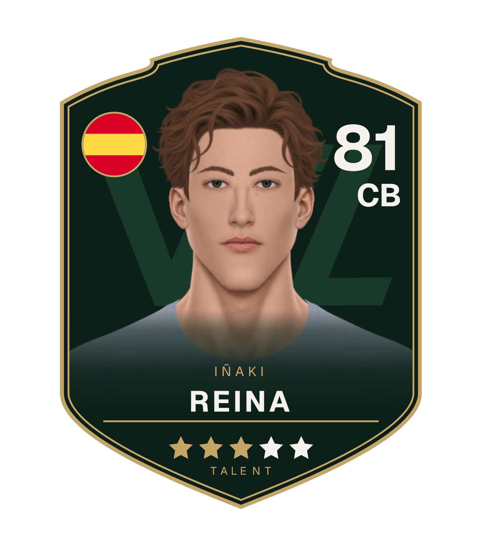 Kompakte Player Card von In-Aki Reina